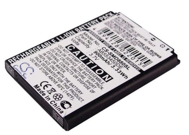 3.7V, Li-ion, 900mAh, SmartPhone battery fits Samsung, Ab553850dc, Gt-b5702c, Gt-b5712c, 3.33Wh Mobile, SmartPhone Cameron Sino Technology Limited (Suspended)