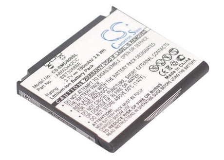 Battery For Samsung Sgh-d908, Sgh-d900, Sgh-d900i 3.7v, 700mah - 2.59wh Mobile, SmartPhone Cameron Sino Technology Limited (Suspended)