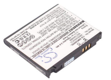 Battery For Samsung Sgh-d908, Sgh-d900, Sgh-d900i 3.7v, 700mah - 2.59wh Mobile, SmartPhone Cameron Sino Technology Limited (Suspended)