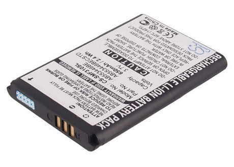 3.7V, Li-ion, 650mAh, SmartPhone battery fits Samsung, Ab553446be, Gt-b2100, Gt-b2100 Solid Extreme, 2.41Wh Mobile, SmartPhone Cameron Sino Technology Limited (Smartphone)