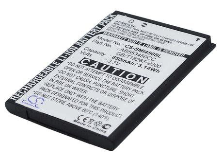 Battery For Samsung Sgh-i450, Sgh-i458 3.7v, 850mah - 3.15wh Batteries for Electronics Cameron Sino Technology Limited (Suspended)
