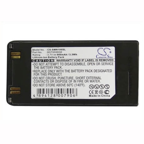 3.7V, Li-ion, 900mAh, SmartPhone battery fits Samsung, Bst0599ge, Sgh-n100, Sgh-n105, 3.33Wh Mobile, SmartPhone Cameron Sino Technology Limited (Suspended)
