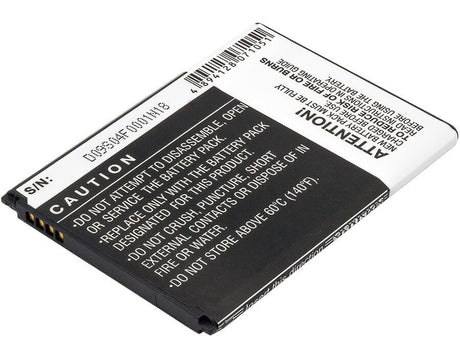 3.7V, Li-ion, 1800mAh, SmartPhone battery fits T-mobile, Verizon, Samsung, Eb-l1k6ila, Galaxy S Blaze Q, Relay 4g, 6.66Wh Mobile, SmartPhone Cameron Sino Technology Limited (Smartphone)
