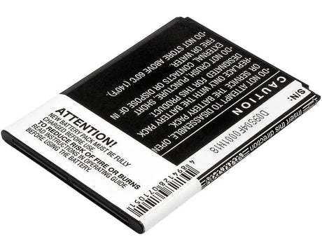 3.7V, Li-ion, 1800mAh, SmartPhone battery fits T-mobile, Verizon, Samsung, Eb-l1k6ila, Galaxy S Blaze Q, Relay 4g, 6.66Wh Mobile, SmartPhone Cameron Sino Technology Limited (Smartphone)