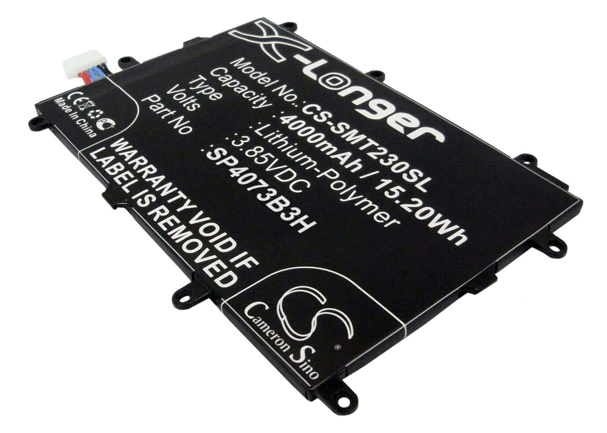 3.85V, Li-Polymer, 4000mAh, Tablet battery fits Samsung, Aaad115ps/4-b, Galaxy Tab4 7.0, Galaxy Tab4 7.0 3g, 15.20Wh Tablet Cameron Sino Technology Limited