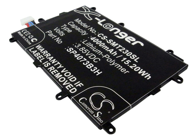 3.85V, Li-Polymer, 4000mAh, Tablet battery fits Samsung, Aaad115ps/4-b, Galaxy Tab4 7.0, Galaxy Tab4 7.0 3g, 15.20Wh Tablet Cameron Sino Technology Limited