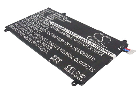 3.8V, Li-Polymer, 4800mAh, Tablet battery fits Samsung, T4800e, Galaxy Tabpro 8.4, Galaxy Tabpro 8.4 Lte-a, 18.24Wh Tablet Cameron Sino Technology Limited