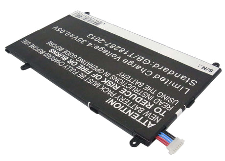 3.8V, Li-Polymer, 4800mAh, Tablet battery fits Samsung, T4800e, Galaxy Tabpro 8.4, Galaxy Tabpro 8.4 Lte-a, 18.24Wh Tablet Cameron Sino Technology Limited