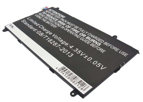 3.8V, Li-Polymer, 4800mAh, Tablet battery fits Samsung, T4800e, Galaxy Tabpro 8.4, Galaxy Tabpro 8.4 Lte-a, 18.24Wh Tablet Cameron Sino Technology Limited
