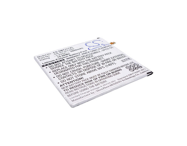 3.8V, Li-Polymer, 5000mAh, Tablet battery fits Samsung, Eb-bt367aba, Galaxy Tab 5, Galaxy Tab A 8.0 2017, 19.00Wh Tablet Cameron Sino Technology Limited