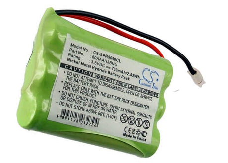Cordless Phone Battery For Samsung, Spr-5050, Spr-5060 3.6v, 700mah - 2.52wh Cordless Phone Cameron Sino Technology Limited (Cordless Phone)