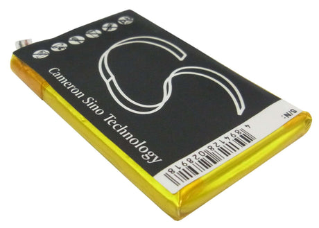 3.7V, Li-Polymer, 610mAh, Media Player battery fits Samsung, 9030703865, Yp-p3, Yp-p3cb/xsh, 2.26Wh Media Player Cameron Sino Technology Limited (Suspended)