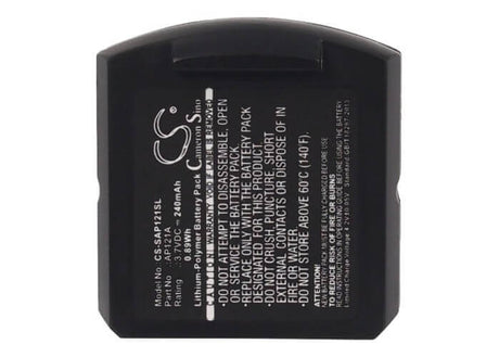 3.7V, Li-Polymer, 240mAh, Headset battery fits Sarabec, Ap121a, Infralight Swing, Swing Digital, 0.89Wh Wireless Headset Cameron Sino Technology Limited