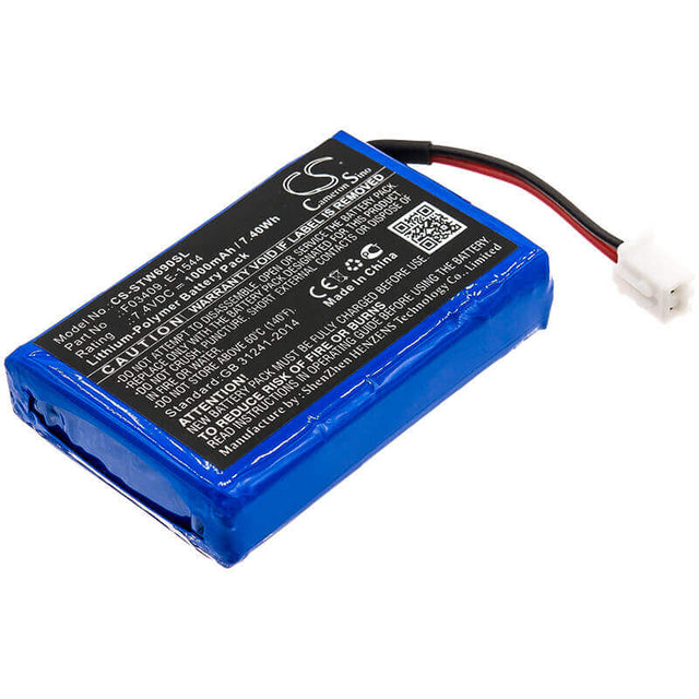 7.4V, Li-Polymer, 1000mAh, Equipment battery fits Satlink, E-1544, WS-6906, Ws-6908, 7.4Wh Equipment, Survey, Test Cameron Sino Technology Limited