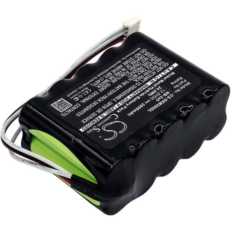 12.0V, Ni-MH, 2000mAh, Equipment battery fits Emitor, Satlook, Nb-2x5, Satlook Micro HD, 24Wh Equipment, Survey, Test Cameron Sino Technology Limited