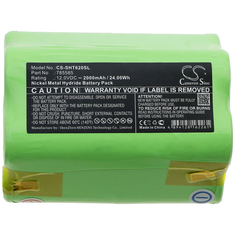 12.0V, Ni-MH, 2000mAh, Equipment battery fits Soehnle, 785585, TESTUT T62 Type B250, 24Wh Equipment, Survey, Test Cameron Sino Technology Limited