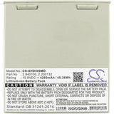 10.8V, Li-ion, 4200mAh, Medical battery fits Schiller, 2.200132, Aplci, Aplcii, 45.36Wh Medical Cameron Sino Technology Limited (Medical)