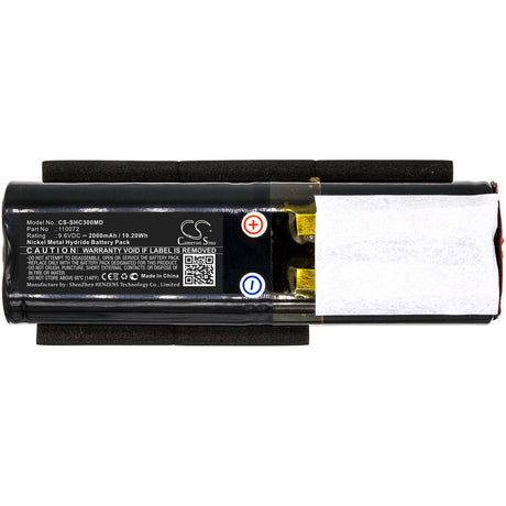 9.6V, Ni-MH, 2000mAh, Medical battery fits Schiller, 110072, At3 Ekg, 19.20Wh Medical Cameron Sino Technology Limited (Medical)