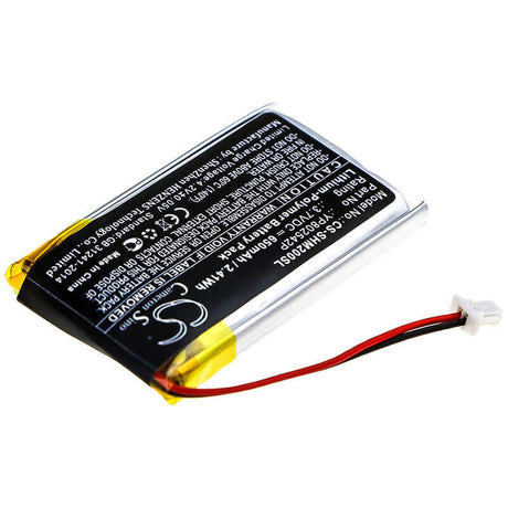 3.7V, Li-Polymer, 650mAh, Headset battery fits Sena, Yp802542p, Smh-10s, Smh-20s, 2.41Wh Wireless Headset Cameron Sino Technology Limited