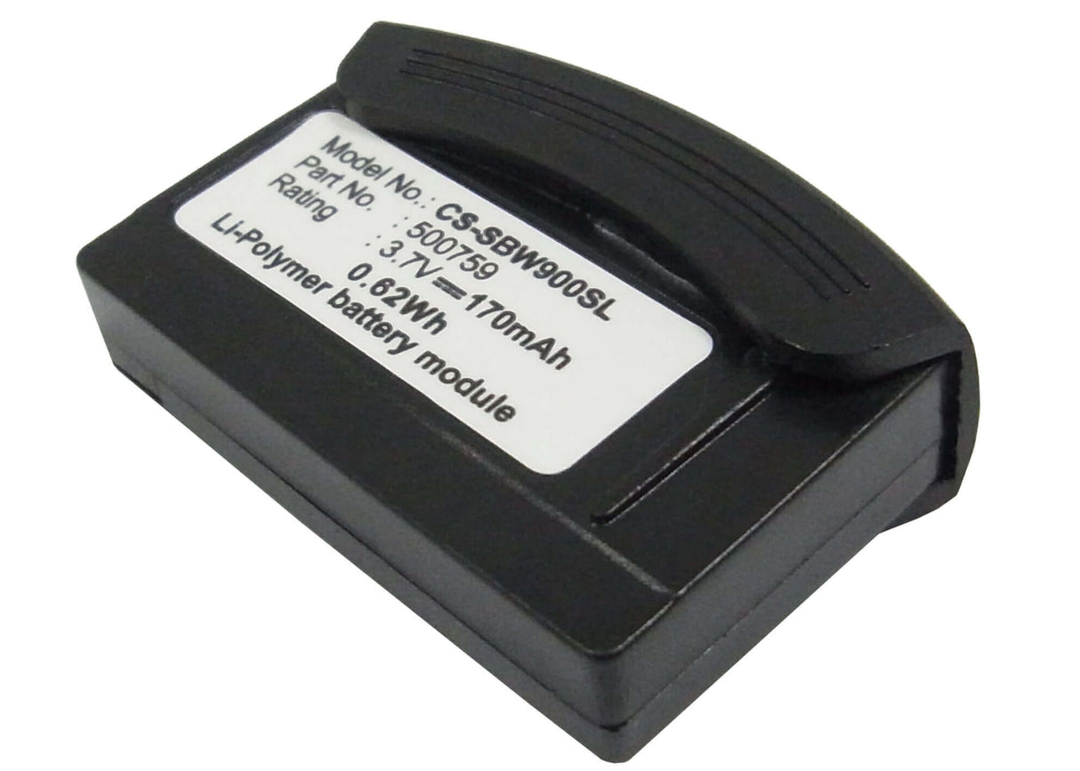 Battery For Sennheiser Bw900, Bw900bat 3.7v, 170mah - 0.63wh Batteries for Electronics Cameron Sino Technology Limited (Suspended)   