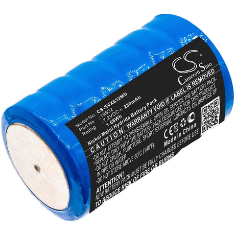 7.2V, Ni-MH, 230mAh, Medical battery fits Servox, 19632, 14266, 19632, 1.66Wh Medical Cameron Sino Technology Limited (Medical)