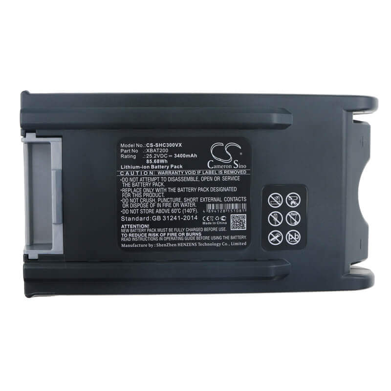 25.2V, Li-ion, 3000mAh, Vacuum battery fits Shark, F30, Ic200c, Ic200w, 75.6Wh Vacuum Cameron Sino Technology Limited