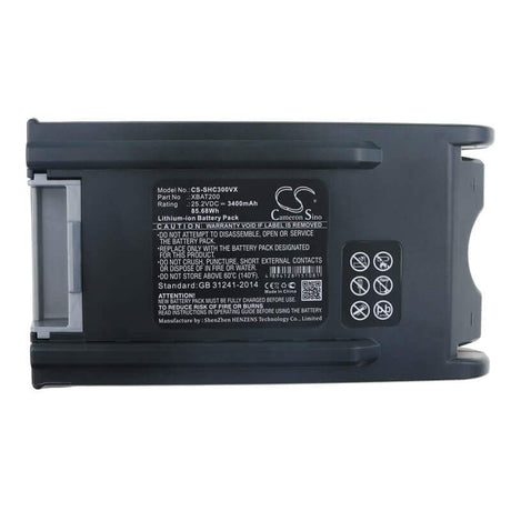 25.2V, Li-ion, 3000mAh, Vacuum battery fits Shark, F30, Ic200c, Ic200w, 75.6Wh Vacuum Cameron Sino Technology Limited