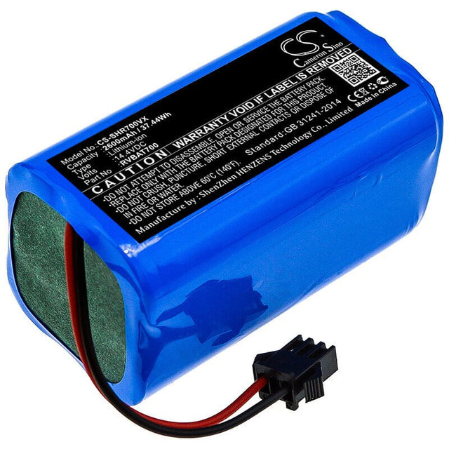 Vacuum battery for Shark, Ion Robot 700, Ion Robot 700, Rv700, 14.4v 2600mah Vacuum Cameron Sino Technology Limited