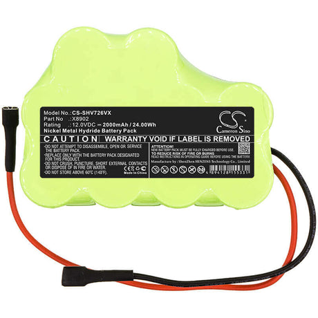 12.0V, Ni-MH, 2000mAh, Vacuum battery fits Shark, Sv726, 24.00Wh Vacuum Cameron Sino Technology Limited