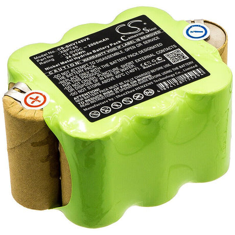12.0V, Ni-MH, 2000mAh, Vacuum battery fits Shark, Sv745, 24.00Wh Vacuum Cameron Sino Technology Limited