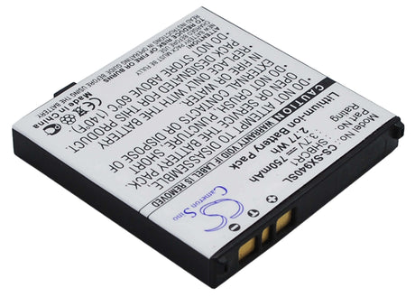 3.7V, Li-ion, 750mAh, SmartPhone battery fits Sharp, Softbank, Shbcr1, 940sh, 942sh, 2.78Wh Mobile, SmartPhone Cameron Sino Technology Limited (Smartphone)