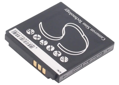 3.7V, Li-ion, 600mAh, SmartPhone battery fits Sharp, Ea-bl22, Sh5010c, Sh5018c, 2.22Wh Mobile, SmartPhone Cameron Sino Technology Limited (Smartphone)