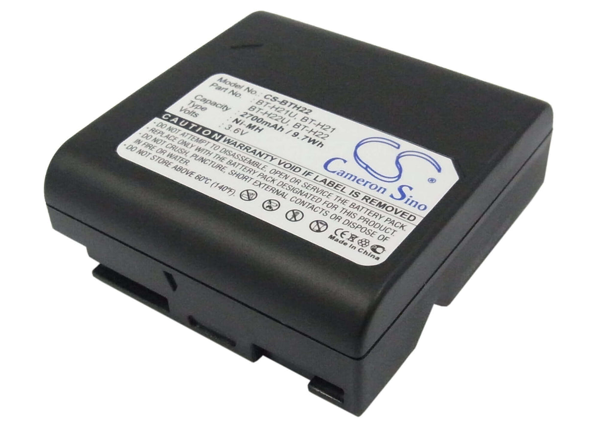 3.6V, Ni-MH, 2700mAh, Camera battery fits Sharp, Bt-h21, Vl-8, Vl-8888, 9.72Wh Camera Cameron Sino Technology Limited (Camera)