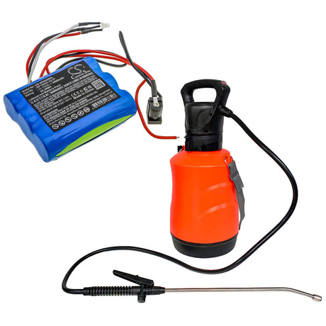 11.1V, Li-ion, 3000mAh, Gardening Tools battery fits Sherpa, Nf18650-3s1p, Sx-lis06b, 33.30Wh Gardening Tools Cameron Sino Technology Limited (Power Tools)