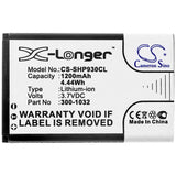 3.7V, Li-ion, 1200mAh, Cordless Phone battery fits Shoretel, 10000058, Ip930d, 4.44Wh Cordless Phone Cameron Sino Technology Limited (Cordless Phone)