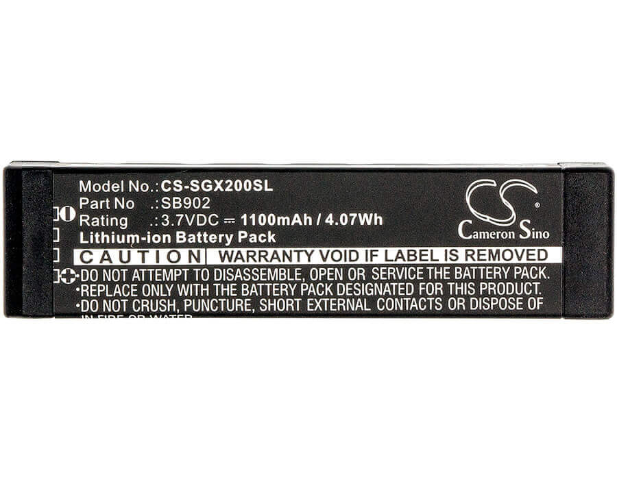 3.7V, Li-ion, 1100mAh, Speaker battery fits Shure, Glxd, Glx-d Digital Wireless Systems, 4.07Wh Speaker Cameron Sino Technology Limited