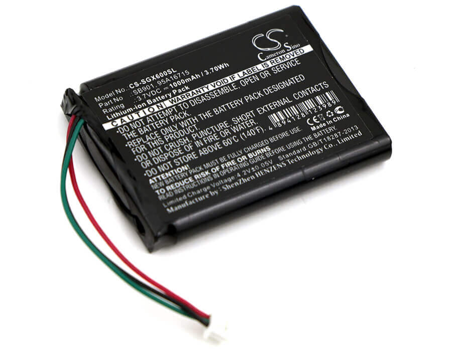 3.7V, Li-ion, 850mAh, Speaker battery fits Shure, Mxw1, Mxw1 Bodypack, 3.15Wh Speaker Cameron Sino Technology Limited