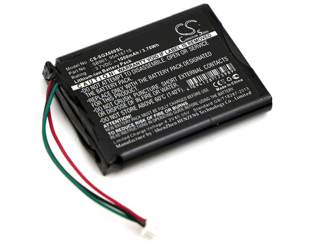 3.7V, Li-ion, 850mAh, Speaker battery fits Shure, Mxw1, Mxw1 Bodypack, 3.15Wh Speaker Cameron Sino Technology Limited