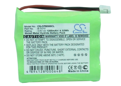 3.6V, Ni-MH, 1200mAh, Cordless Phone battery fits Siemens, B-7010, 240, 242, 4.32Wh Cordless Phone Cameron Sino Technology Limited (Cordless Phone)