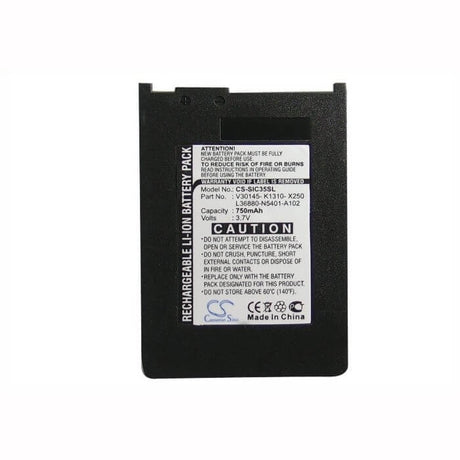 3.7V, Li-ion, 750mAh, SmartPhone battery fits Siemens, L36880-n5401-a102, 3506, 3508, 2.78Wh Mobile, SmartPhone Cameron Sino Technology Limited (Smartphone)