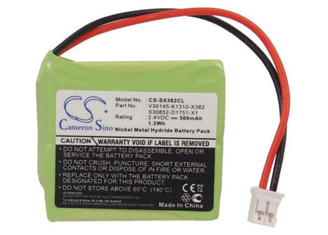 2.4V, Ni-MH, 500mAh, Cordless Phone battery fits Swisscom, Siemens, S30852-d1751-x1, Gigaset E40, Gigaset E45, 1.2Wh Cordless Phone Cameron Sino Technology Limited (Cordless Phone)