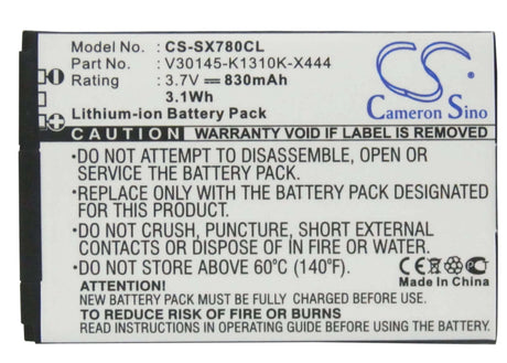 3.7V, Li-ion, 830mAh, Cordless Phone battery fits Openstage, Unify, Gigaset, Comfortel, Siemens, 4250366817255, M-520, M-710, 3.071Wh Cordless Phone Cameron Sino Technology Limited (Cordless Phone)