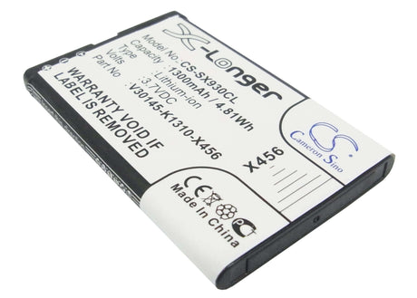 3.7V, Li-ion, 1300mAh, Cordless Phone battery fits Telekom, Siemens, V30145-k1310-x456, Gigaset Sl930, Gigaset Sl930a, 4.81Wh Cordless Phone Cameron Sino Technology Limited (Cordless Phone)