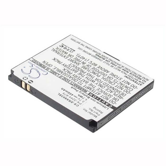 3.7V, Li-ion, 450mAh, SmartPhone battery fits Simvalley, Px-3244, Pico Inox Rx-180, Pico Rx-80 V.3, 1.67Wh Mobile, SmartPhone Cameron Sino Technology Limited (Suspended)