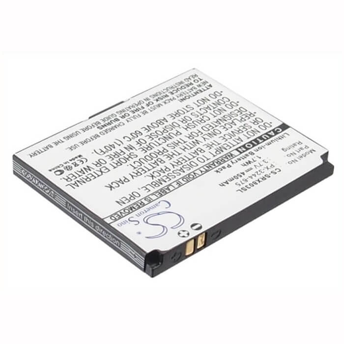 3.7V, Li-ion, 450mAh, SmartPhone battery fits Simvalley, Px-3244, Pico Inox Rx-180, Pico Rx-80 V.3, 1.67Wh Mobile, SmartPhone Cameron Sino Technology Limited (Suspended)