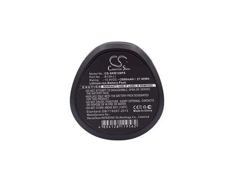 10.8V, Li-ion, 2500mAh, Power Tools battery fits Skil, B12a-li, 187006, 2487-b2, 27Wh Power Tools Cameron Sino Technology Limited (Power Tools)