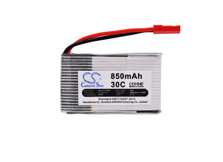 Battery For Sky Hawkeye, 1315s, 1315w, Hm1315s, Hm1315w 3.7v, 850mah - 3.15wh Batteries for Electronics Cameron Sino Technology Limited (Suspended)   