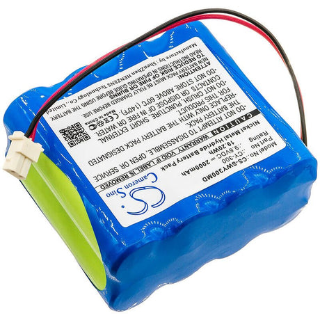 9.6V, Ni-MH, 2000mAh, Medical battery fits Smiths, Cy-300, 19.20Wh Medical Cameron Sino Technology Limited (Medical)