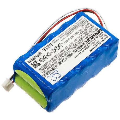 12.0V, Ni-MH, 2000mAh, Medical battery fits Smiths, Sy-1200, Sy-1200 Infusion Pump, 24.00Wh Medical Cameron Sino Technology Limited (Medical)