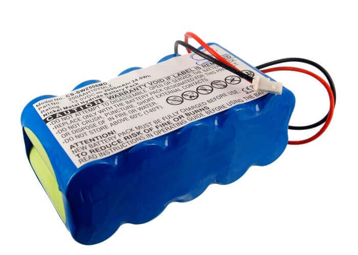 12.0V, Ni-MH, 2000mAh, Medical battery fits Smiths, 10n-700aac, Infusion Pump Wz50c2, Infusion Pump Wz-50c6, 24.00Wh Medical Cameron Sino Technology Limited (Medical)